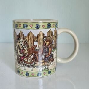 Vintage The Boyds Collection Coffee Mug Bearware Pottery Works Teddy Bears 1998